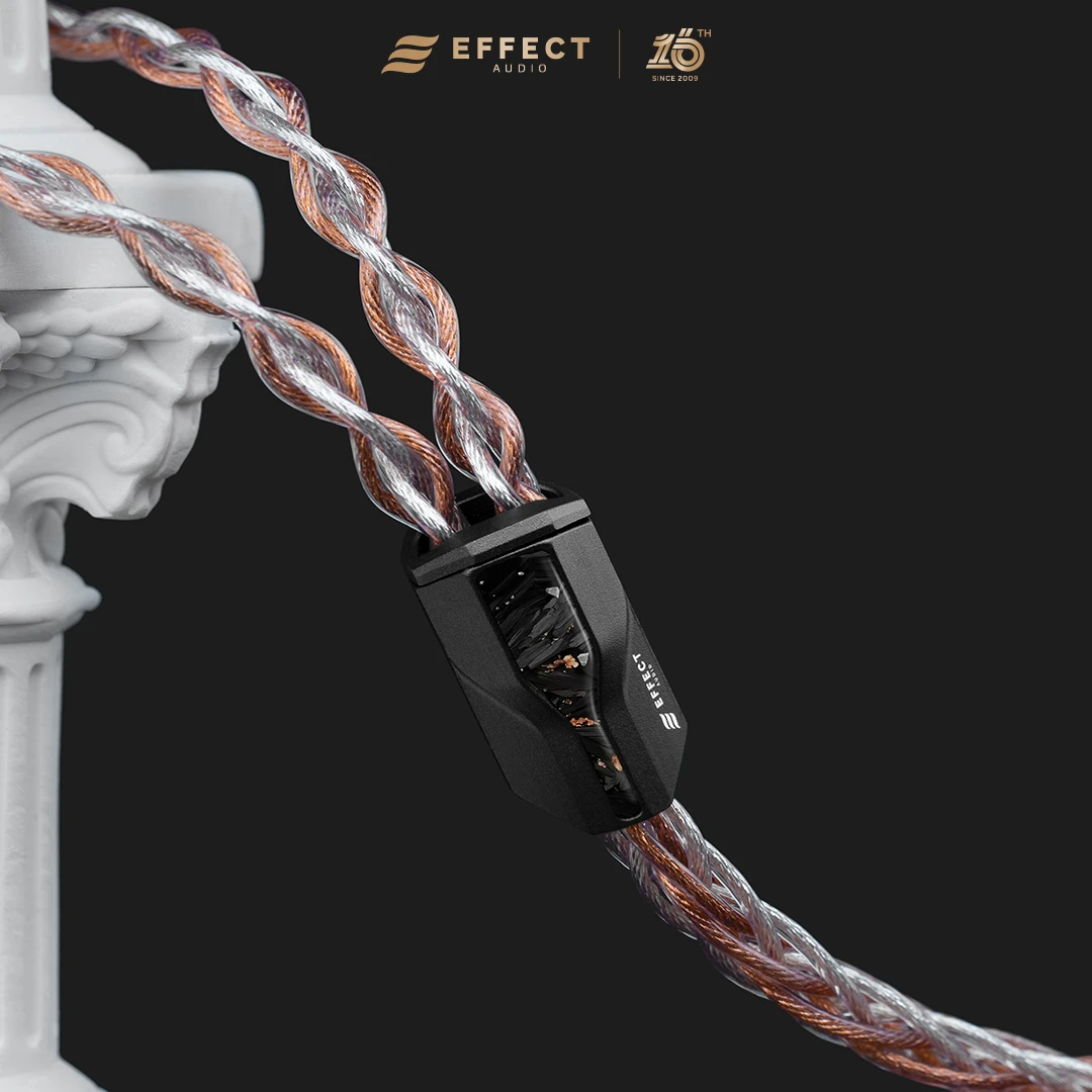 effect audio Ares S II × Cadmus II耳机升级线-AxC纯铜&铜镀银