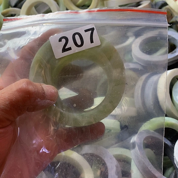 蛇纹石玉原未镶嵌