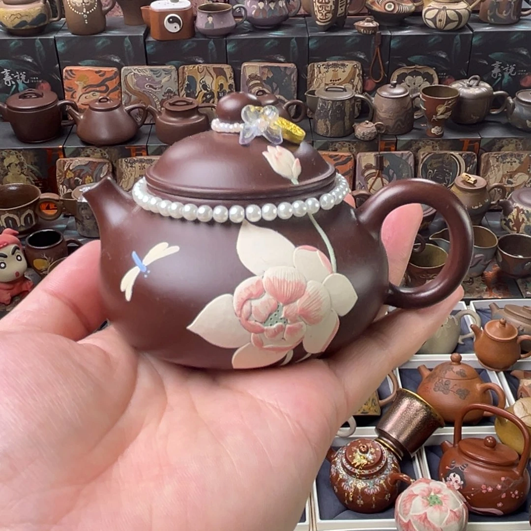 茶壶紫砂145cc原矿精工半手