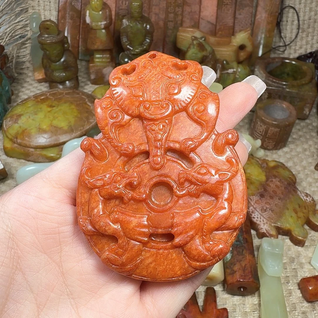 白玉菩提吊坠挂件