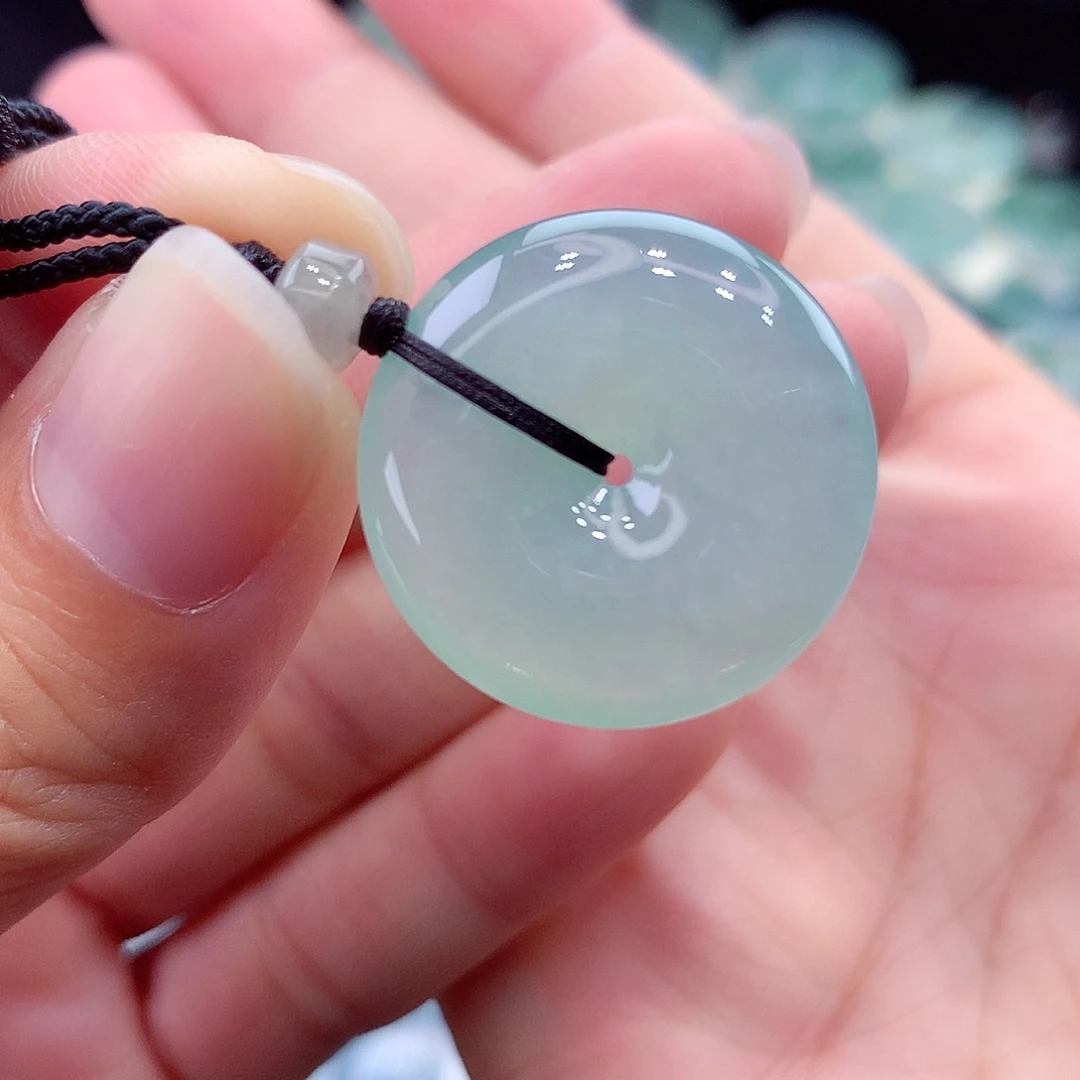 颈饰未镶嵌翡翠编号3尺寸23.9-5.5