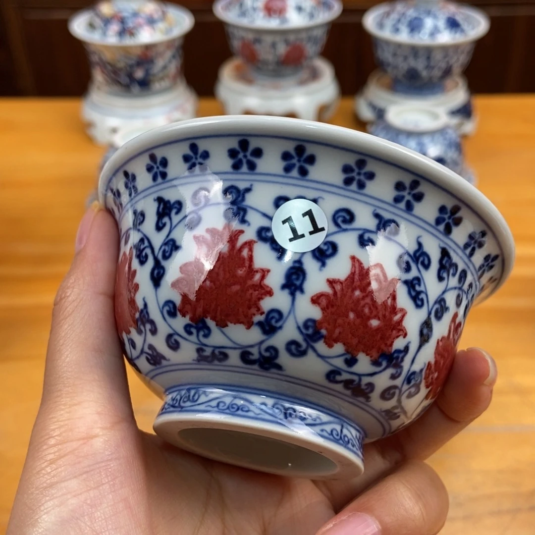 手绘现代茶具非古董