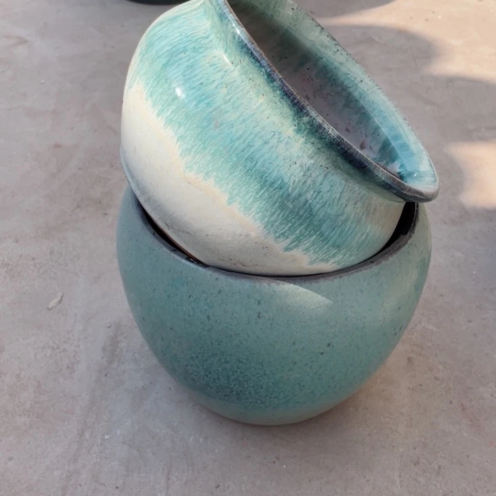 紫砂花盆0224瑕——98瑕