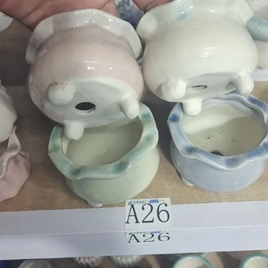 微瑕陶瓷花盆满12包邮