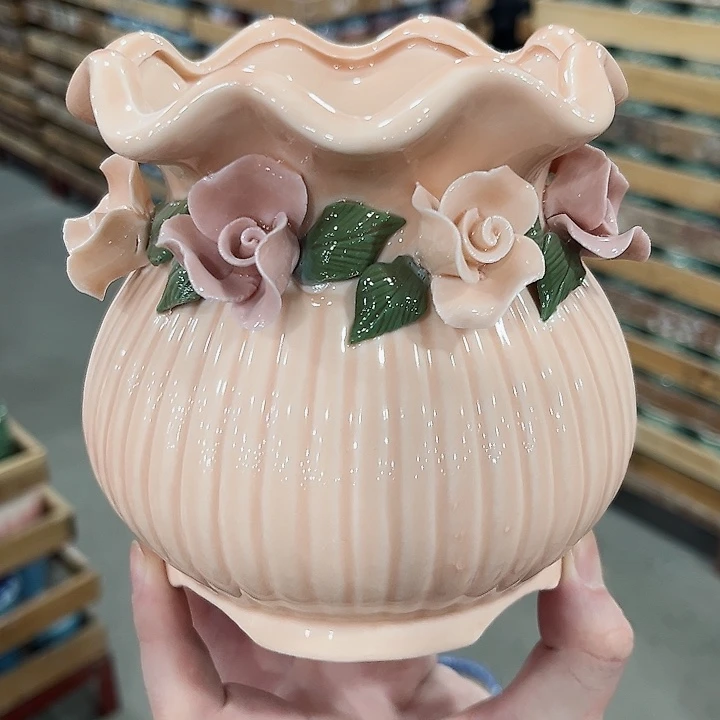 陶瓷陶瓷多肉植物花盆