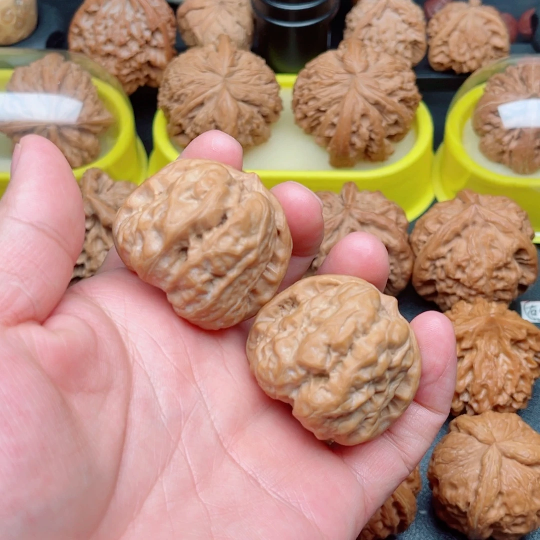 把件文玩核桃蛤蟆头40×41×34