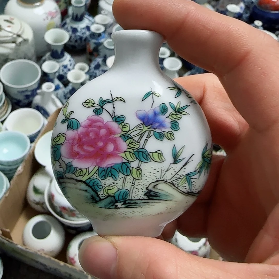 摆件瓷器的工艺技术水平