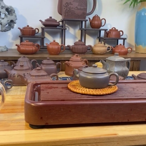 琉璃手工艺品紫砂壶