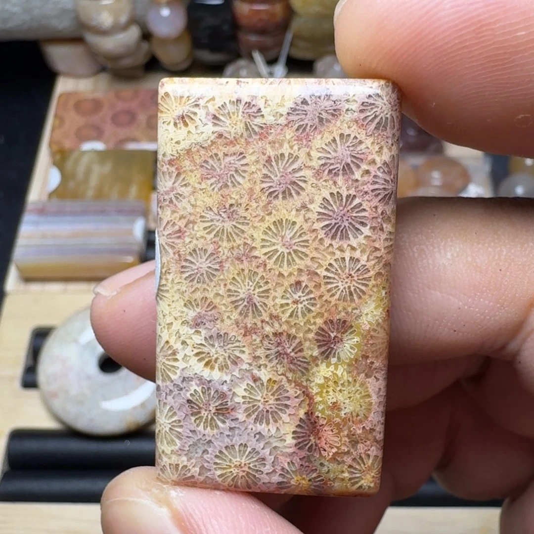 硅化玉未镶嵌纯天然色有机玉石保真色