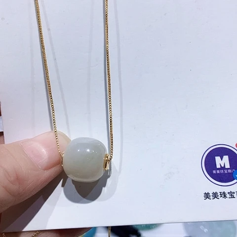 颈饰未镶嵌翡翠天然A货时尚吊坠