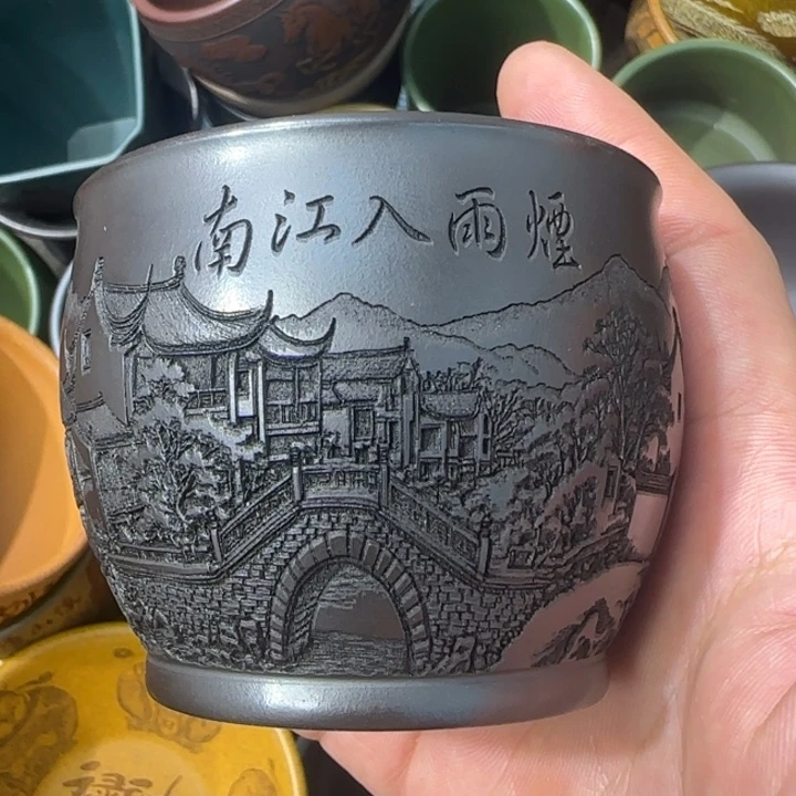 茶杯紫砂全手工制作工艺