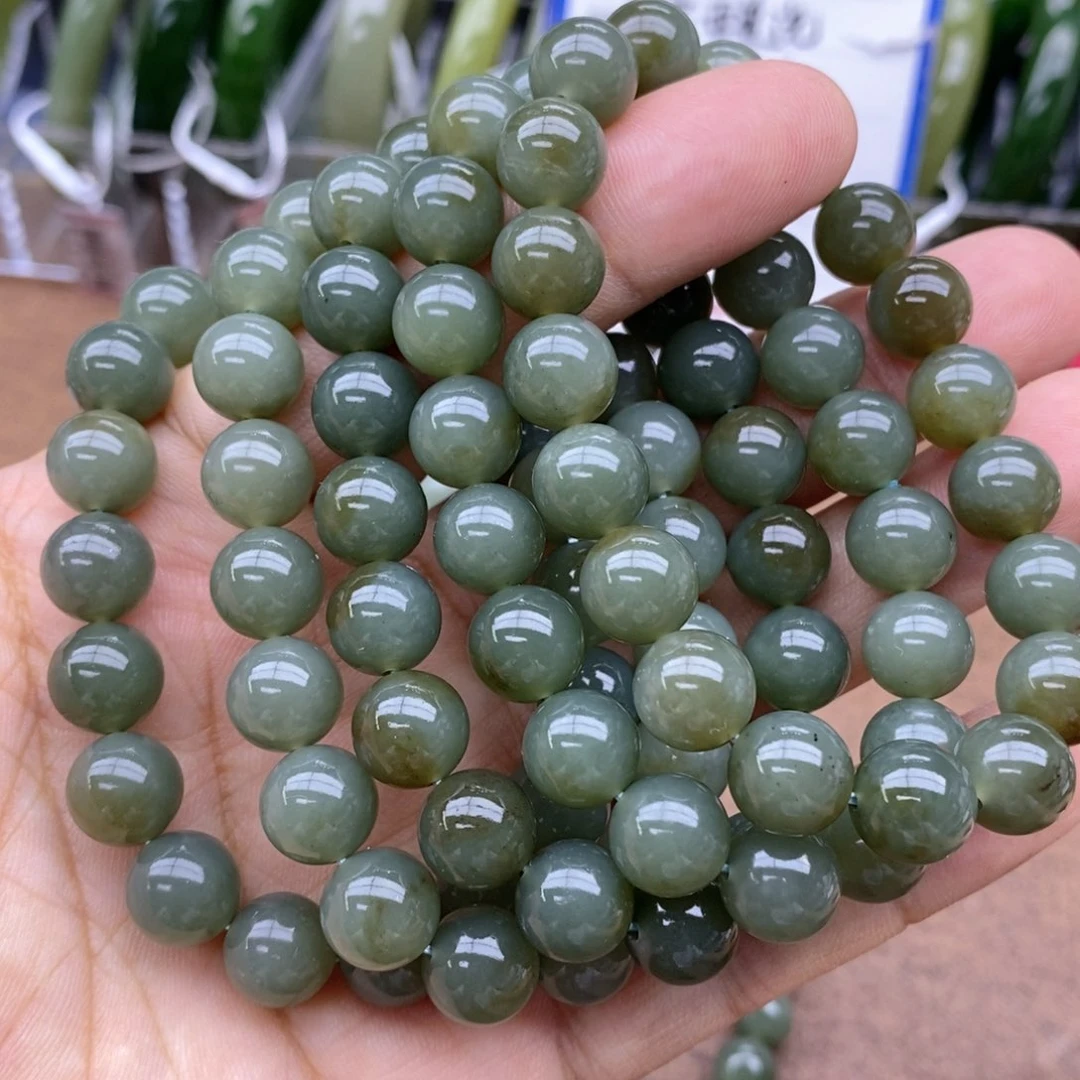 手串未镶嵌和田玉卡10