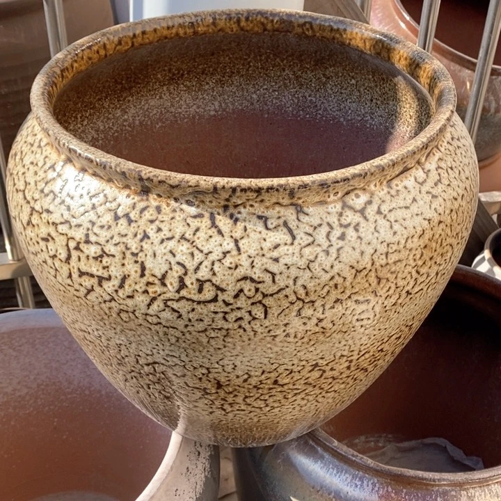 紫砂花盆0207瑕——70瑕