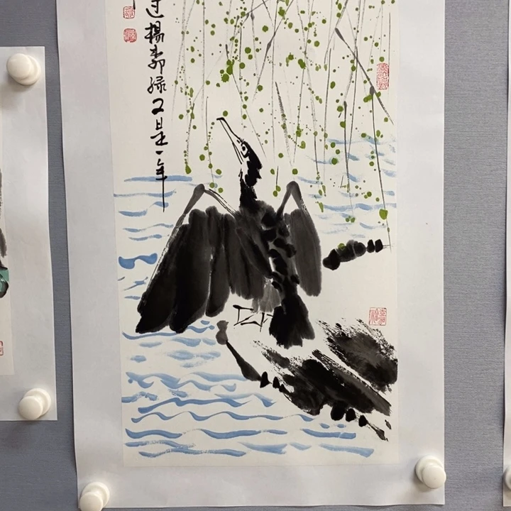 国画亲笔手绘原创