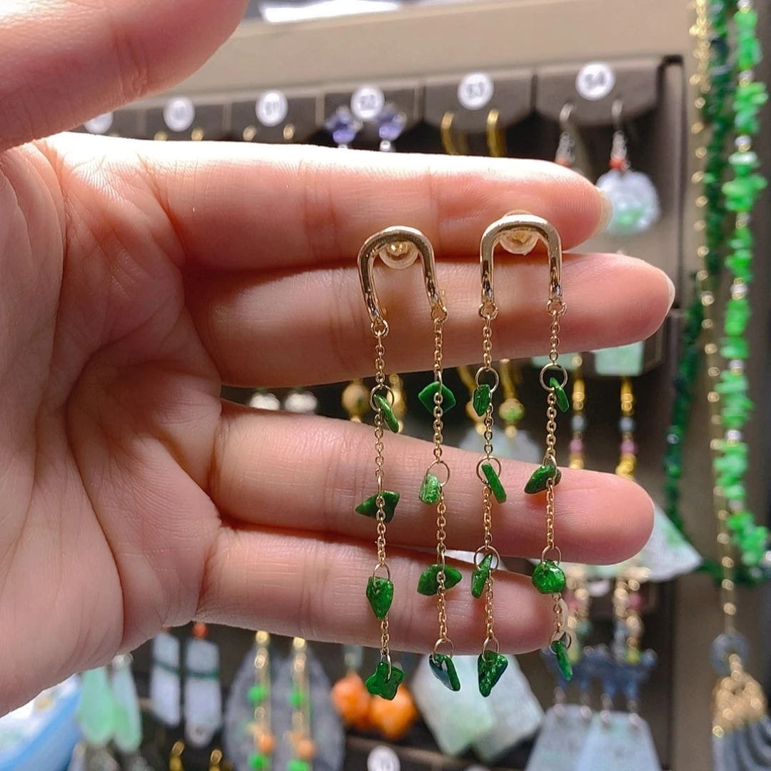 颈饰未镶嵌翡翠翡翠