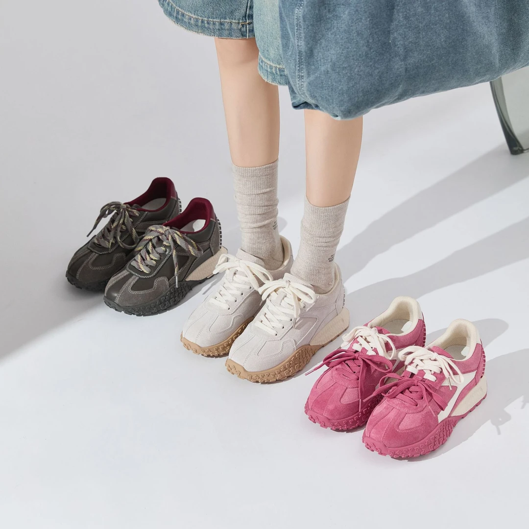 厚底德训鞋7厘米女款隐形内增高7CM阿甘鞋小个子百搭休闲运动鞋子