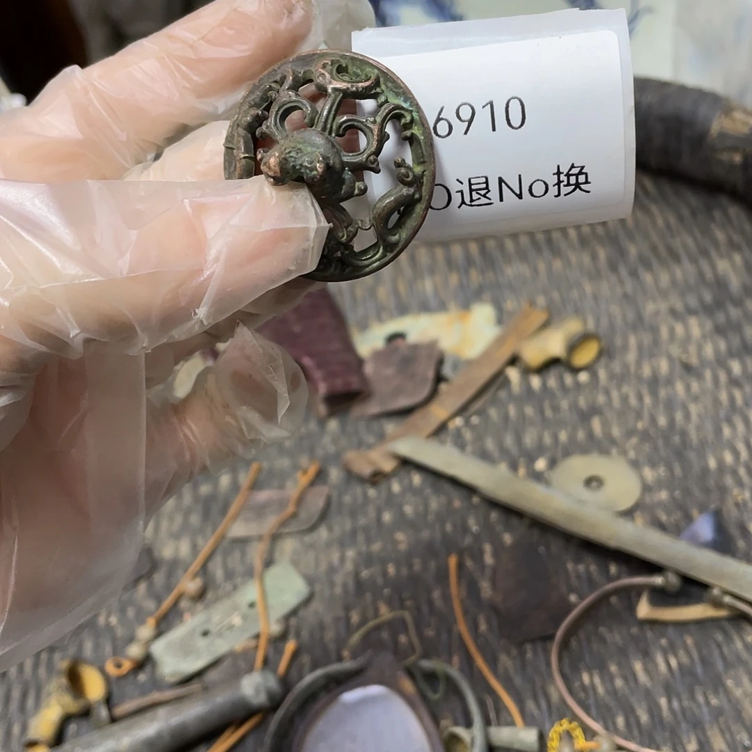 用***6瓷片6910号工艺品