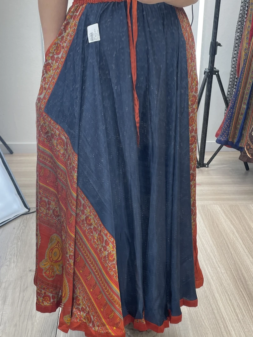 A140 墨灰 Aarani 尼泊尔高端大摆裙
