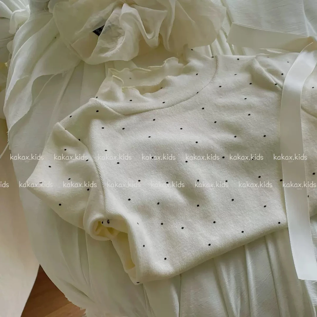 春季新款女宝纯棉打底衫