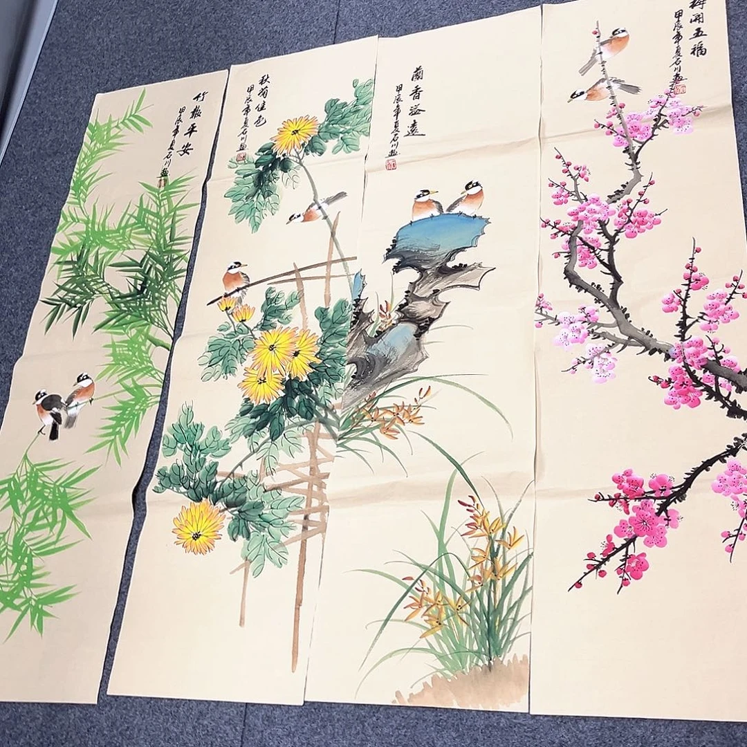 国画国画老师作品