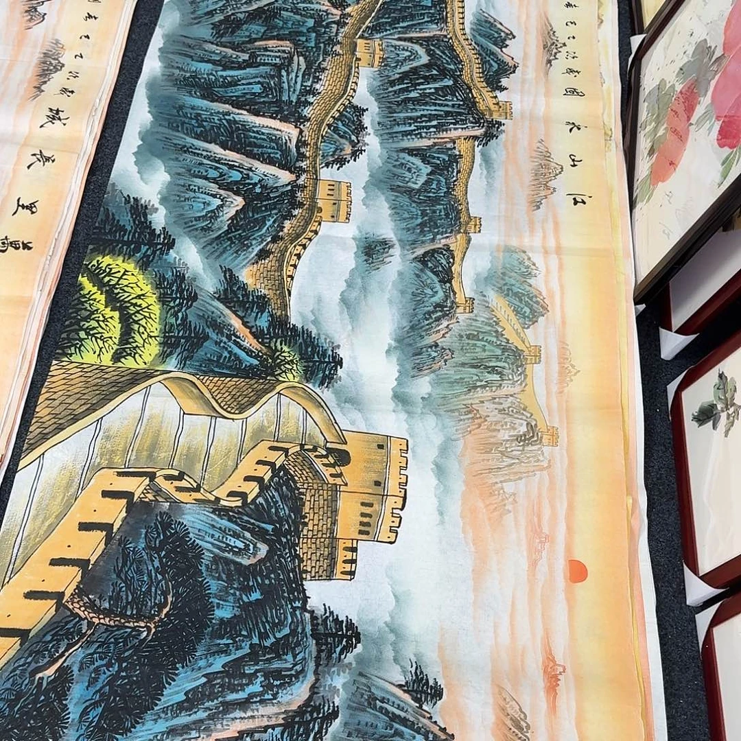 纯手绘年画好作品