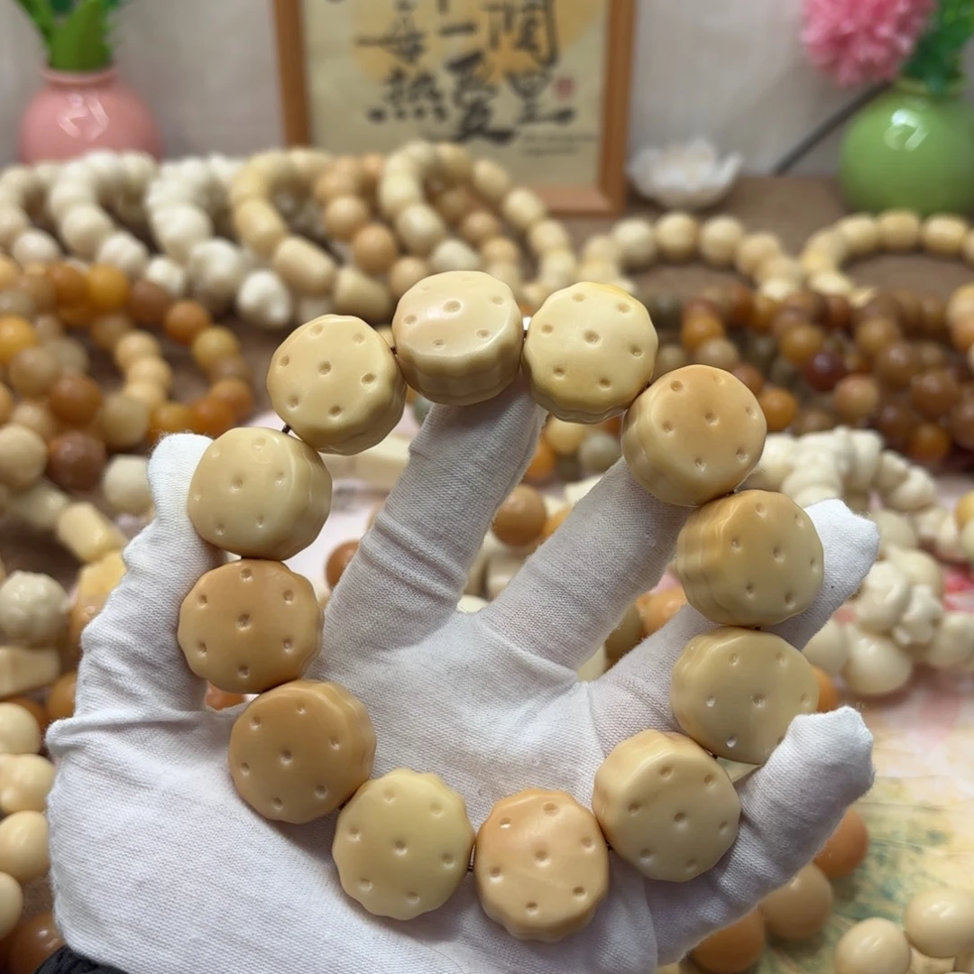 菩提根/象牙果吊坠牙果瑕疵干磨057