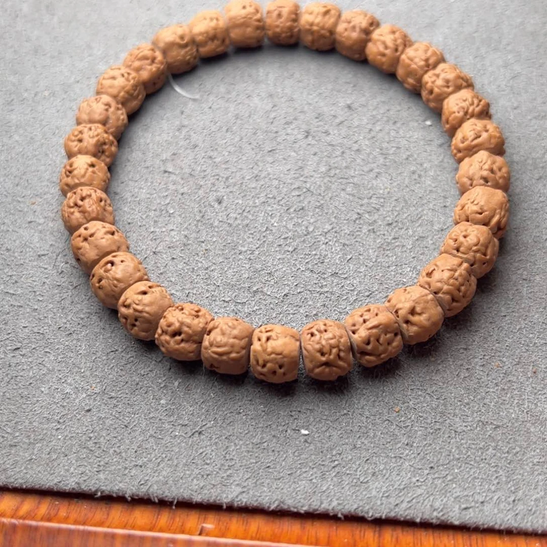 金刚菩提手串龙切佛手单圈尺寸9-10