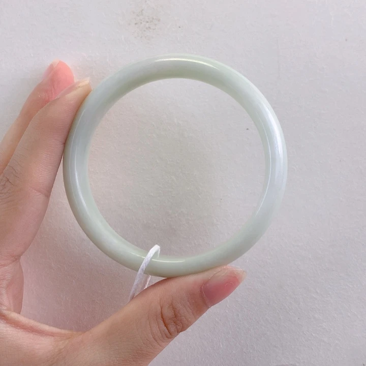 蓝田玉（蛇纹石化大理石玉）手镯未镶嵌迷*