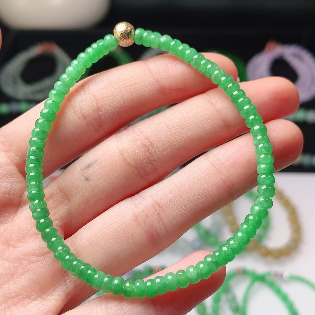 翡翠未镶嵌手链翡翠