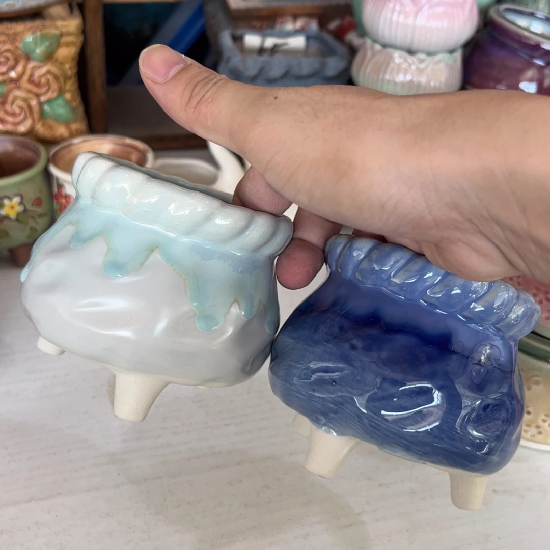 陶瓷多肉小花盆@@
