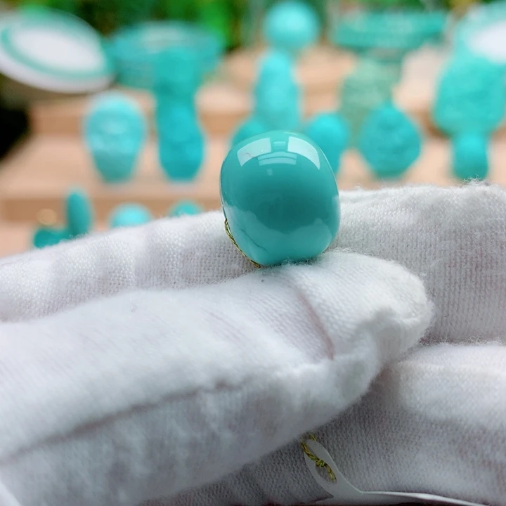 绿松石未镶嵌配饰