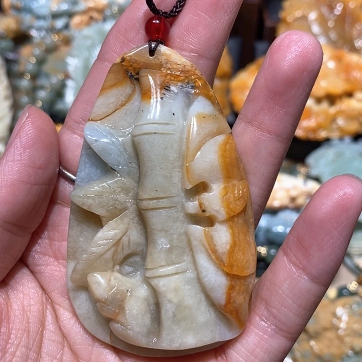 岫玉毛衣链未镶嵌