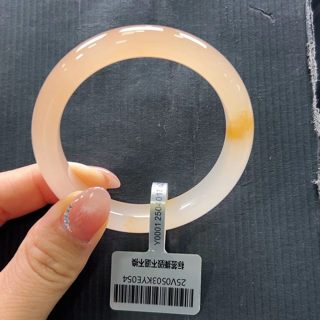 石英质玉（非洲翠）手镯未镶嵌➕艳艳54.2