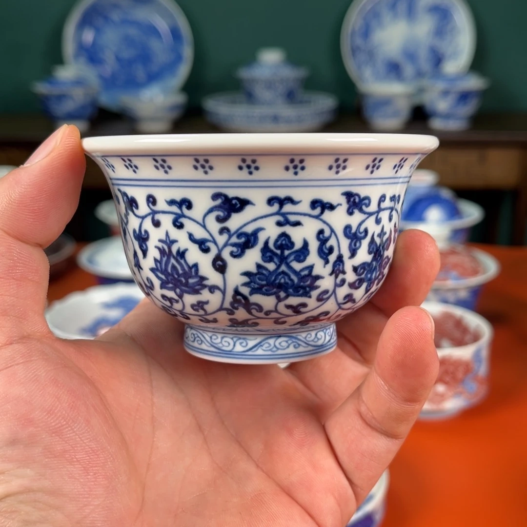 瓷片景德镇手工手绘