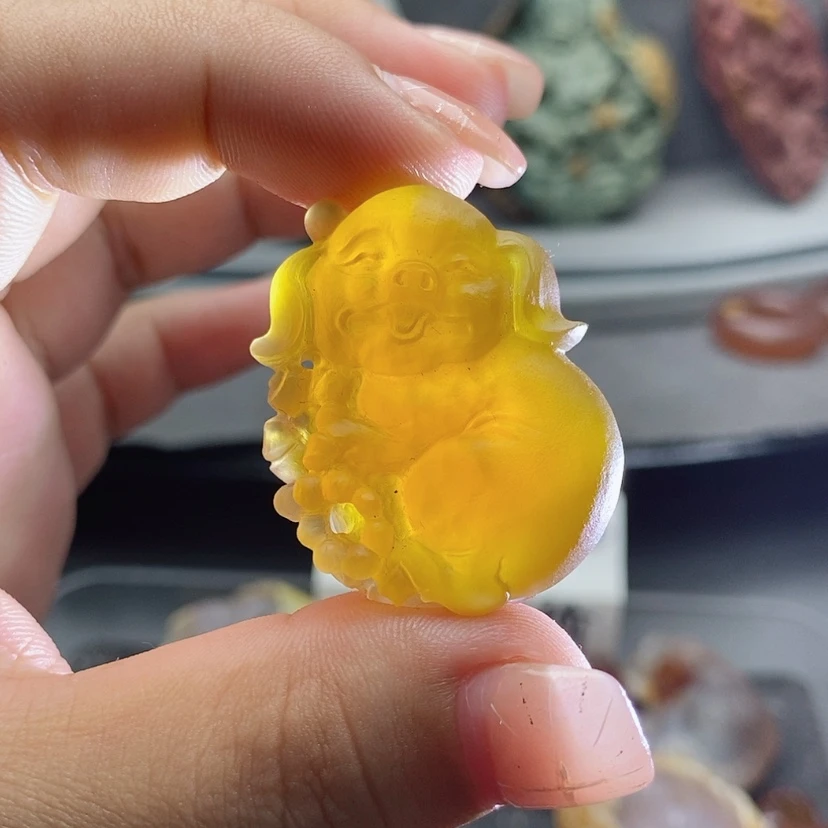 【闪购商品】未镶嵌吊坠定制玛瑙