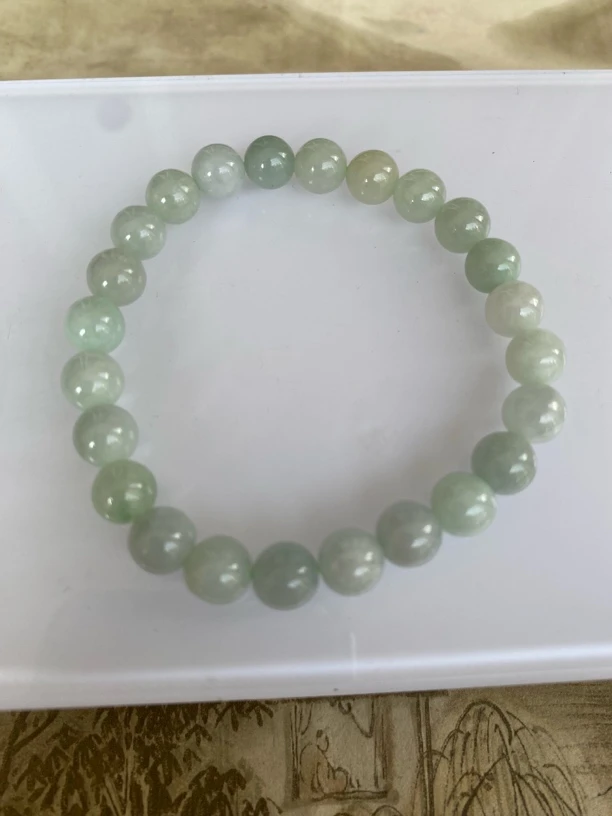 新人福利天然A货翡翠手串