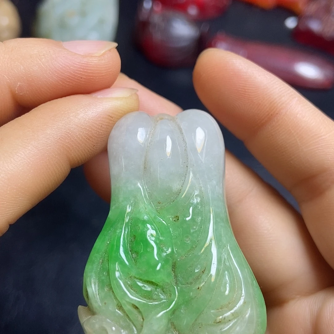 吊坠白玉菩提精品玉