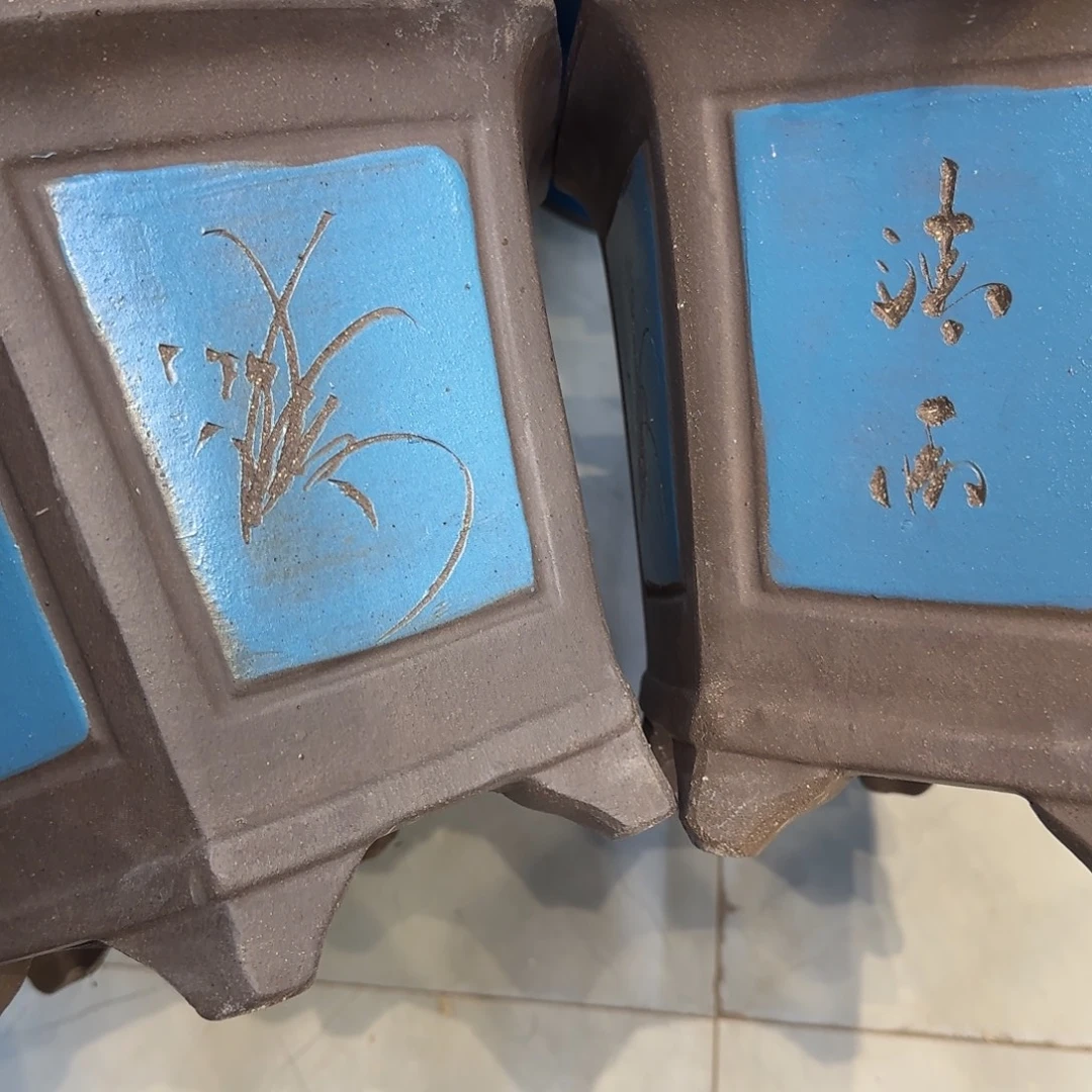 紫砂花盆口径27.17口径