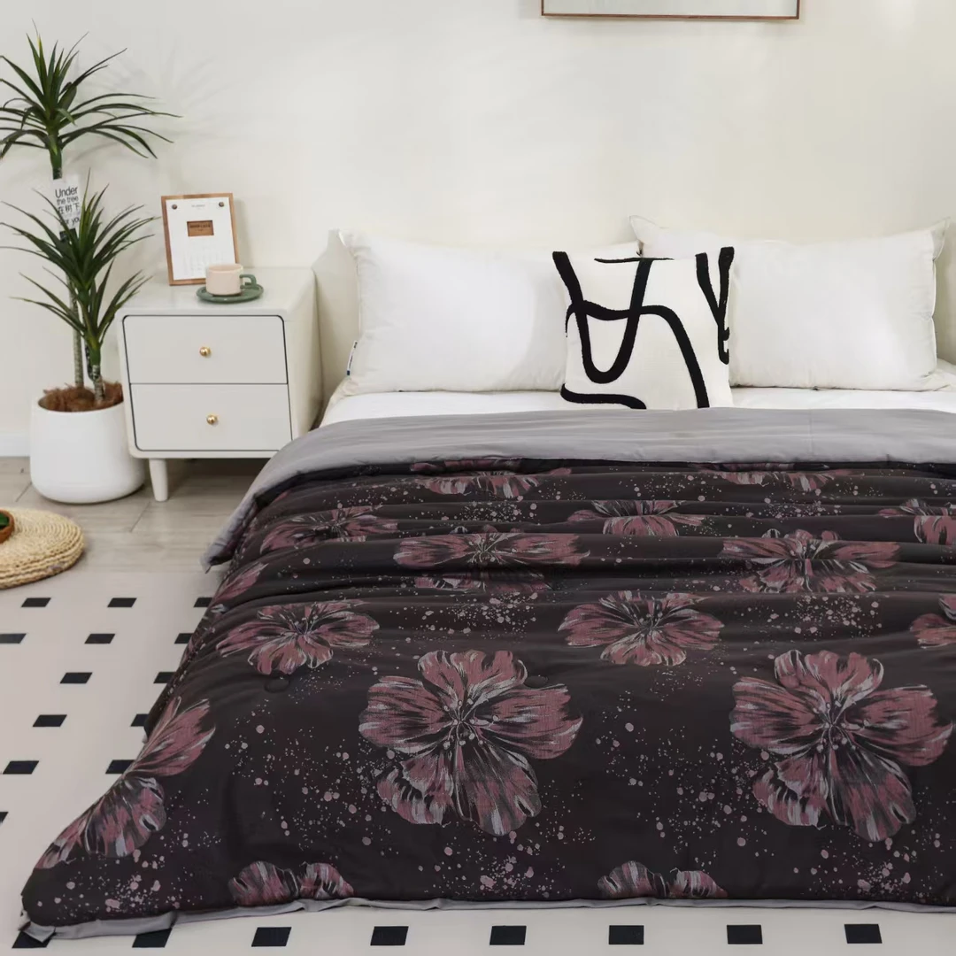 【花之语】200*230cm冬被棉大豆蛋白羊绒被大尺寸冬被约2.9kg