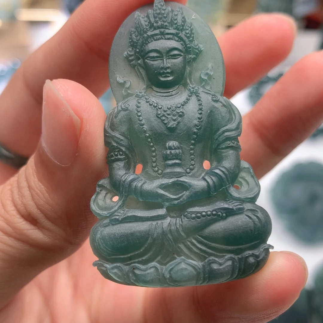 定制翡翠未镶嵌毛货不退不换