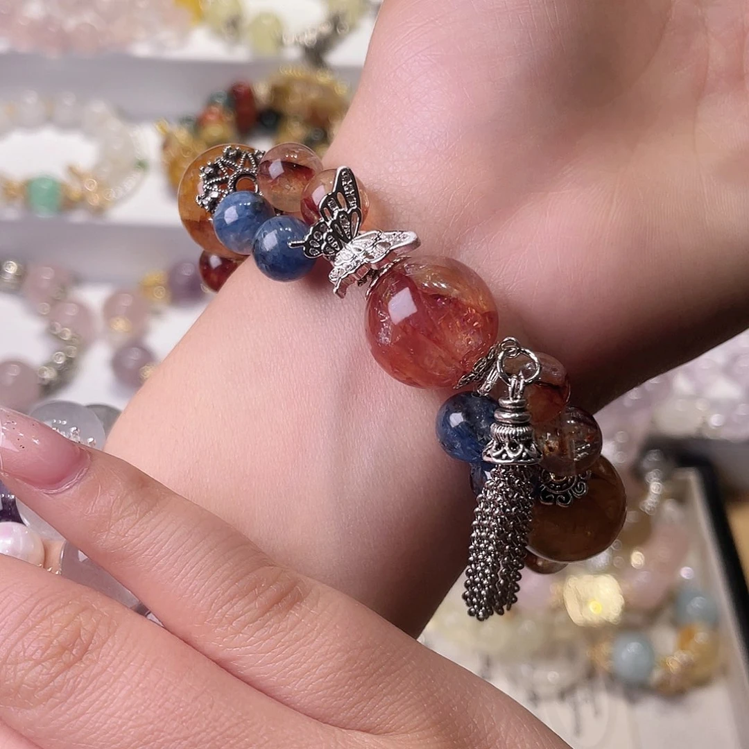 水晶手链合金肉*尺寸