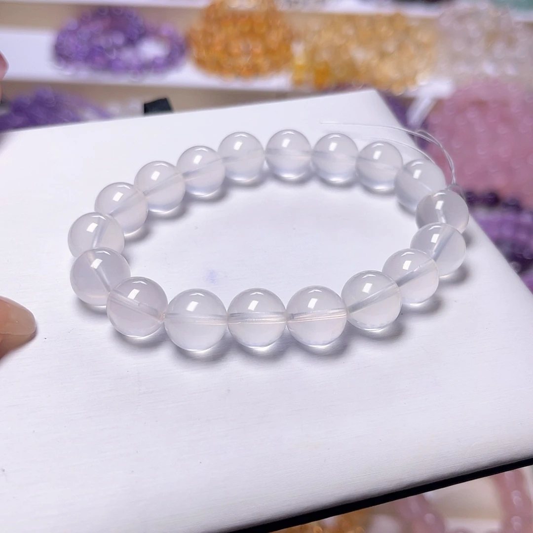 水晶手串未镶嵌别****道水晶11mm