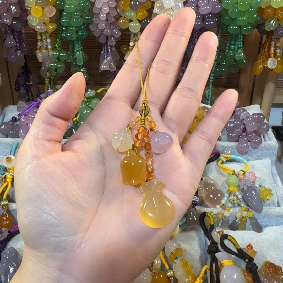 ღ***࿐玛瑙/玉髓未镶嵌福利款挂件通货料子不挑新疆西藏不包邮