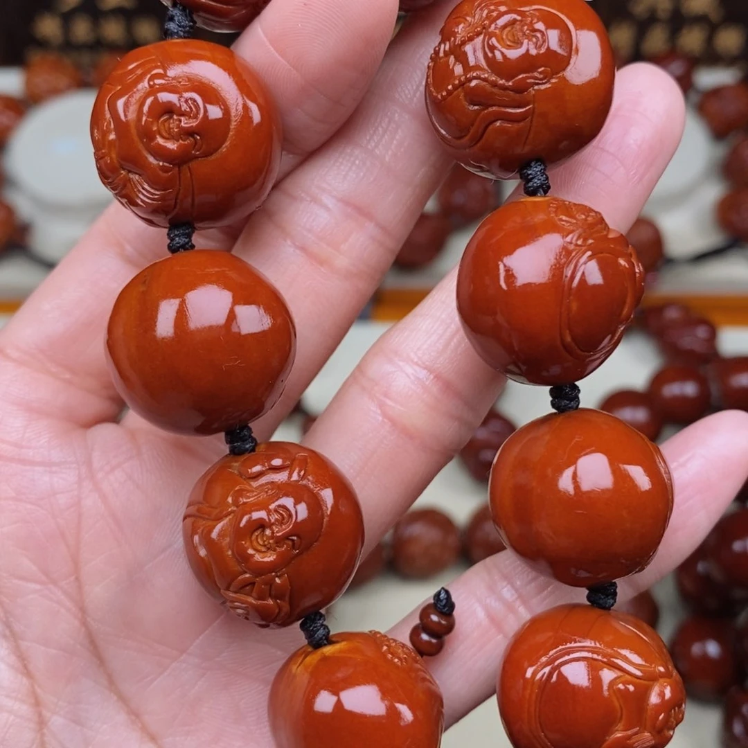 橄榄核吊坠哈*！弥勒，