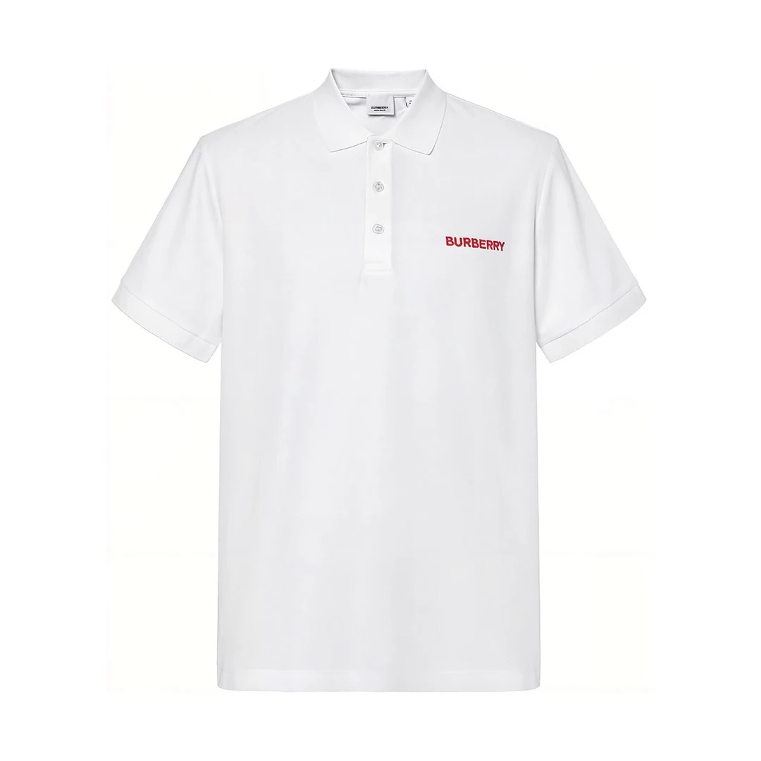 BURBERRY/博柏利(香港发)Logo字母刺绣翻领Polo衫 8084440/BCJ xl