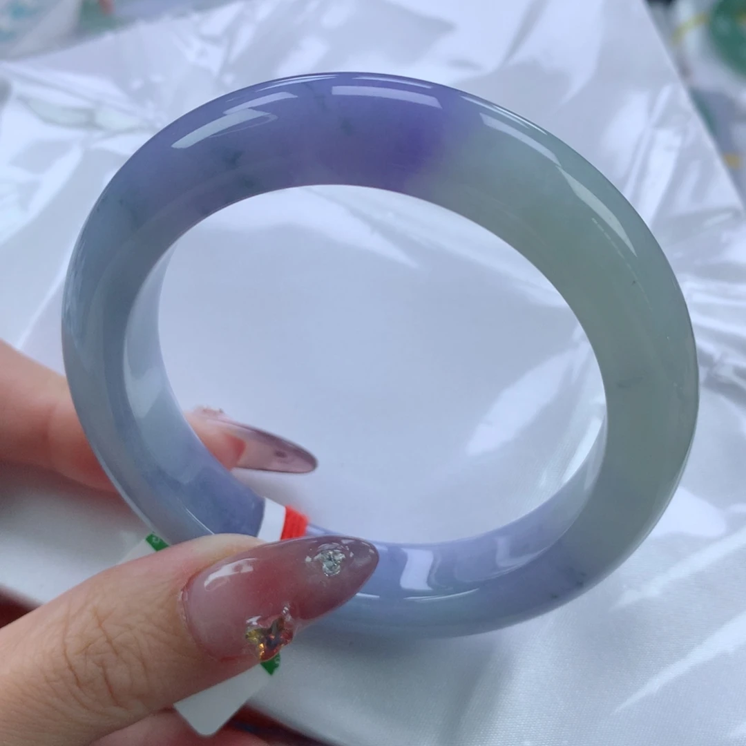 翡翠手镯未镶嵌55.8正圈