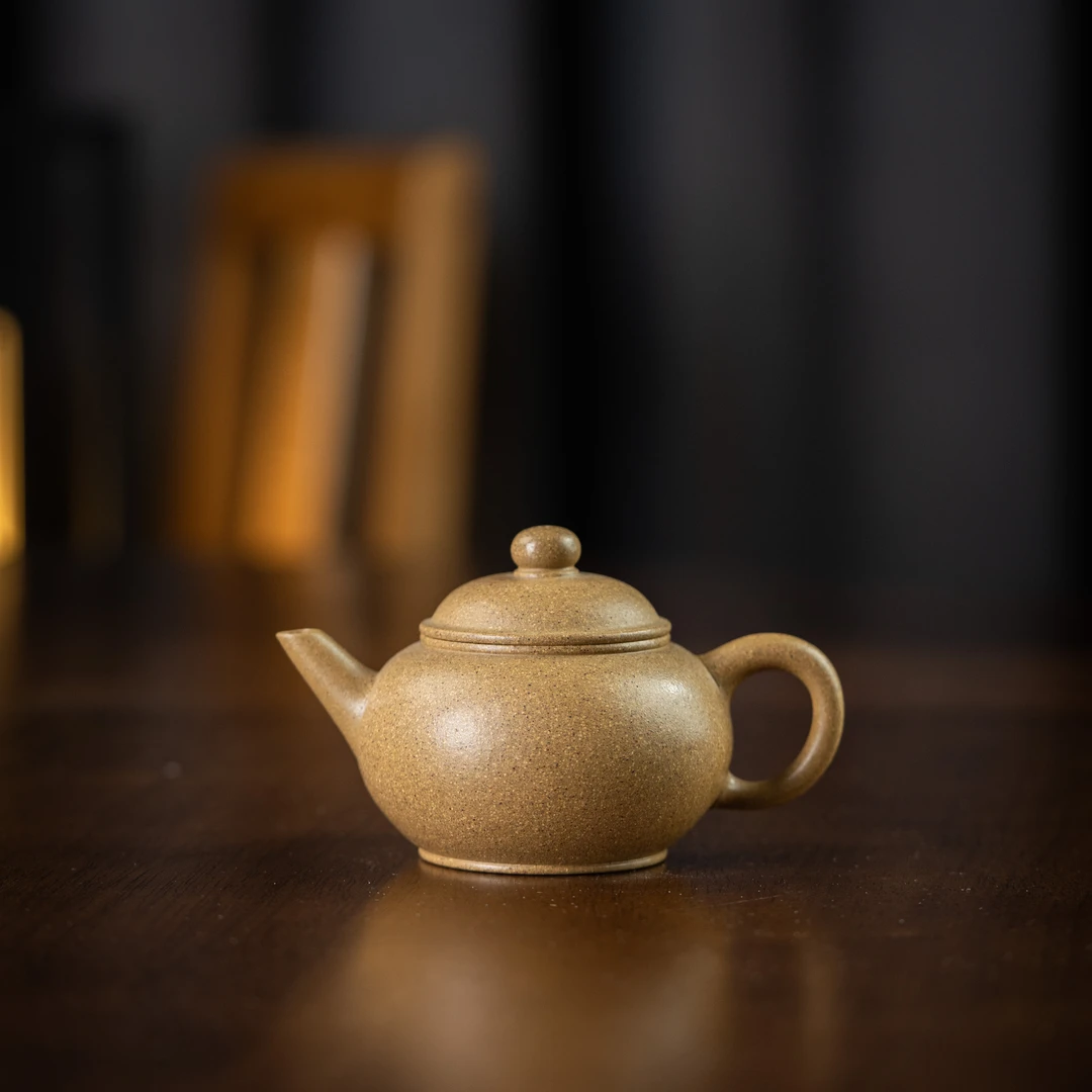 【嘉楠阁】水平 黄金段 150cc 家用紫砂壶泡茶茶壶tt2