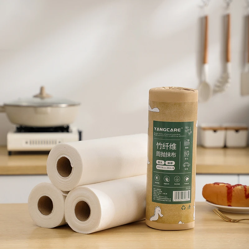 竹纤维周抛抹布干湿两用加大加厚家用清洁去油洗碗百洁布厨房专用