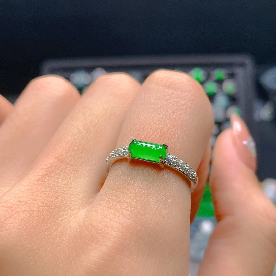 未镶嵌戒指翡翠天然翡翠