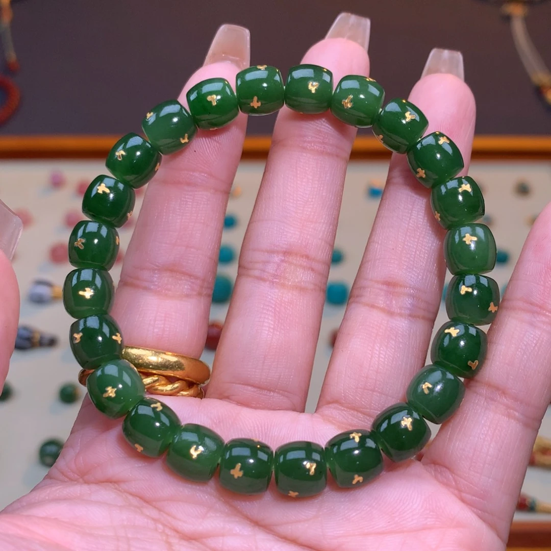 和田玉（碧玉）未镶嵌颈饰